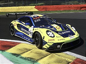 Porsche 911 GT3 R (992) Rutronik Racing 2nd 24Hs Spa 2025 1:18 Spark