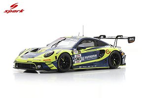 *** PRÉ-VENDA *** Porsche 911 GT3 R (992) Rutronik Racing 2nd 24Hs Spa 2025 1:18 Spark