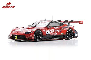 *** PRÉ-VENDA *** Nissan Z NISMO GT500 Niterra MOTUL NDDP Super GT 2024 1:18 Spark