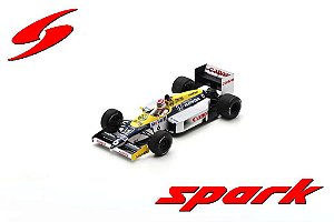 Fórmula 1 Williams FW11 Nelson Piquet Winner GP Brasil 1986 1:18 Spark