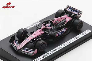 *** PRÉ-VENDA *** Fórmula 1 BWT Alpine F1 Team A524 Abu Dhabi GP Jack Doohan 2024 1:64 Spark