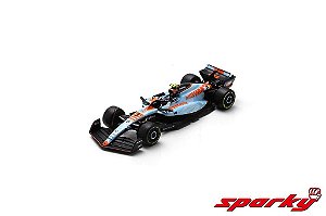 Fórmula 1 Williams Racing FW45 GP Singapura Logan Sargeant 2023 1:64 Spark