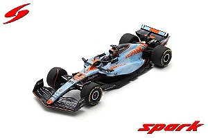 Fórmula 1 Williams Racing FW45 GP Singapura 2023 Alex Albon 1:18 Spark