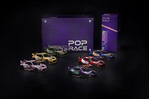 Toyota GR86 Pandem Evangelion Racing 1:64 POP RACE (Set 06 Peças)
