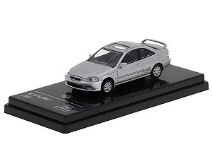 Honda Civic Si EM1 1999 1:64 PARA64 Prata
