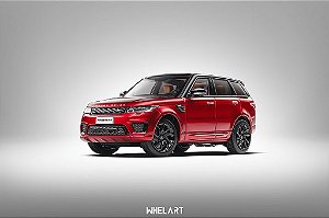 Range Rover Sport 2018 1:64 Whelart Vermelho
