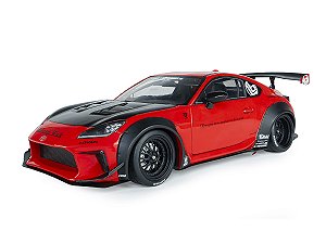 Toyota GR86 LBWK Liberty Walk Body Kit 2024 1:18 Solido Vermelho