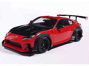 *** PRÉ-ORDER *** Toyota GR86 LBWK Liberty Walk Body Kit 2024 1:18 Solido Vermelho