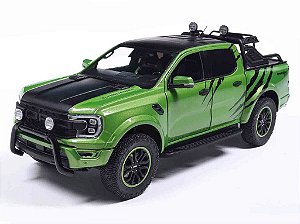Ford Ranger Raptor 2024 1:18 Solido Verde