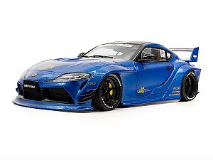 Toyota GR Supra LIBERTY WALK Body Kit 2025 1:18 Solido Azul