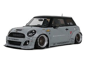 Mini Cooper R56 2015 Liberty Walk LB-Works LB Nation 1:18 OttOmobile Cinza