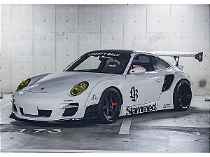 Porsche 911 Liberty Walk LB-Works Turbo 2024 1:18 GT Spirit Branco