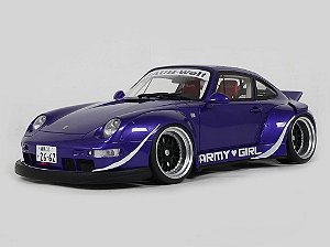 Porsche RWB Army Girl 2015 1:18 GT Spirit Purple