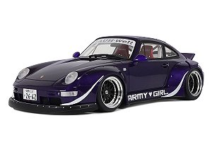 *** PRÉ-VENDA *** Porsche RWB Army Girl 2015 1:18 GT Spirit Purple