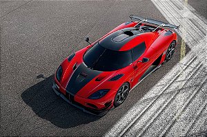 *** PRÉ-ORDER *** Koenigsegg Agera RS 1:18 GT Spirit Vermelho
