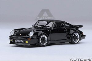 Porsche 911 (930) Turbo Wangan Midnight Blackbird 1:64 Autoart Preto