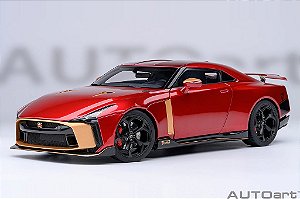 Nissan GT-R50 by ITALDESIGN 1:18 Autoart Vermelho