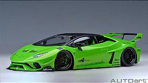Lamborghini Huracan GT Liberty Walk LB Silhouette Works 1:18 Autoart Verde