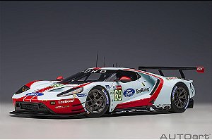 Ford GT GTE Pro 24 Horas Lemans 2019 1:18 Autoart Gulf