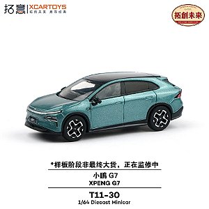 *** PRÉ-ORDER *** XPENG G7 1:64 XCARTOYS Verde