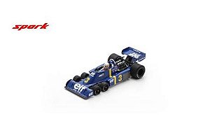 Fórmula 1 Tyrrell P34 No.3 Jody Scheckter Winner Sweden GP 1976 1:18 Spark