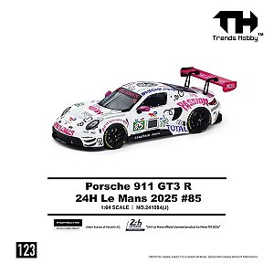 Porsche 911 GT3 R 24Hs Le Mans 2025 IRON DAMES 1:64 Trends Hobby