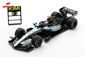 Fórmula 1 Mercedes AMG PETRONAS W17 Kimi Antonelli Winner GP China 2026 1:18 Spark