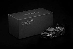 *** PRÉ-ORDER *** Honda Civic FL5 TCR 1:64 POP RACE Dark Chrome