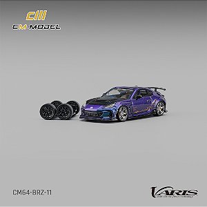 *** PRÉ-ORDER *** Subaru BRZ Varis 1:64 CM Model ChromaFlair