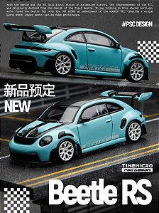 *** PRÉ-VENDA *** Beetle RS Sunny Utetheisa PSC-TimeMicro 1:64 TimeMicro Azul PV12943