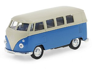 Volkswagen Kombi T1 Bus 1963 1:36 Welly Azul