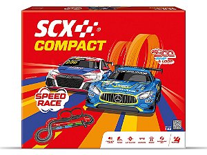 Autorama Elétrico Speed Race 5,36m 02 carros 1:43 SCX
