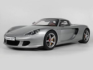 *** PRÉ-ORDER *** Porsche Carrera GT 2003 1:8 GT Spirit Prata