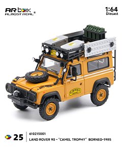 *** PRÉ-ORDER *** Land Rover 90 Camel Trophy Borneo 1985 1:64 ARbox