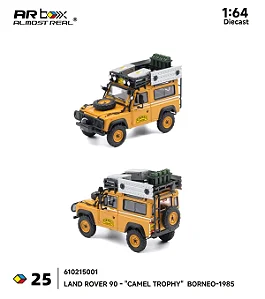 *** PRÉ-ORDER *** Land Rover 90 Camel Trophy Borneo 1985 1:64 ARbox