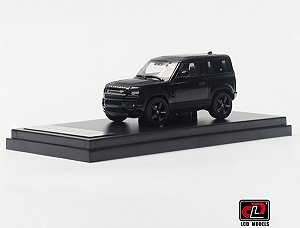*** PRÉ-ORDER *** Land Rover DEFENDER 90 1:64 LCD Models Preto
