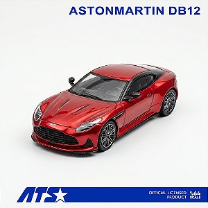 *** PRÉ-ORDER *** Aston Martin DB12 1:64 ATS Models Vermelho
