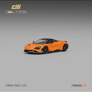 *** PRÉ-ORDER *** McLaren 765LT 1:64 CM Model Laranja