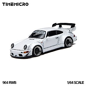 *** PRÉ-ORDER *** RWB 964 1:64 TimeMicro Branco