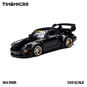 *** PRÉ-ORDER *** RWB 964 1:64 TimeMicro Preto