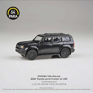 *** PRÉ-ORDER *** Land Cruiser 250 Prado 1:64 PARA64 Cinza