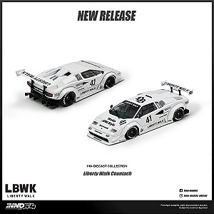 *** PRÉ-ORDER *** Countach LIBERTY WALK 1:64 INNO64