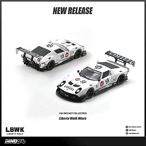 *** PRÉ-ORDER *** LB-Silhouette WORKS Miura GT 1:64 INNO64