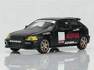*** PRÉ-ORDER *** Honda Civic Type R (EK9) Motul 1:64 MOTORHELIX