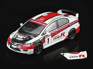 *** PRÉ-ORDER *** Honda Civic TYPE R (FD2) 2012 Japan One Make Race 1:64 MOTORHELIX