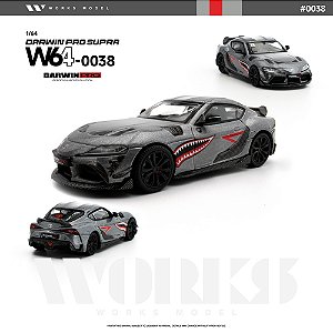 *** PRÉ-ORDER *** Darwin Pro Supra Carbon Grey 1:64 Works Model