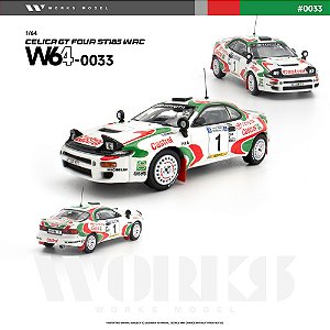 *** PRÉ-ORDER *** Toyota Celica GT Four ST185 WRC 1:64 Works Model