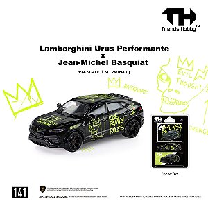 *** PRÉ-ORDER *** Lamborghini Urus Performance x Basquiat 1:64 Trends Hobby
