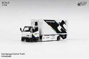 *** PRÉ-VENDA *** Custom Box Truck Livery 1:64 Microturbo