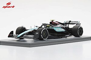 *** PRÉ-VENDA *** Fórmula 1 Mercedes AMG Petronas W15 Lewis Hamilton 2024 1:18 Spark